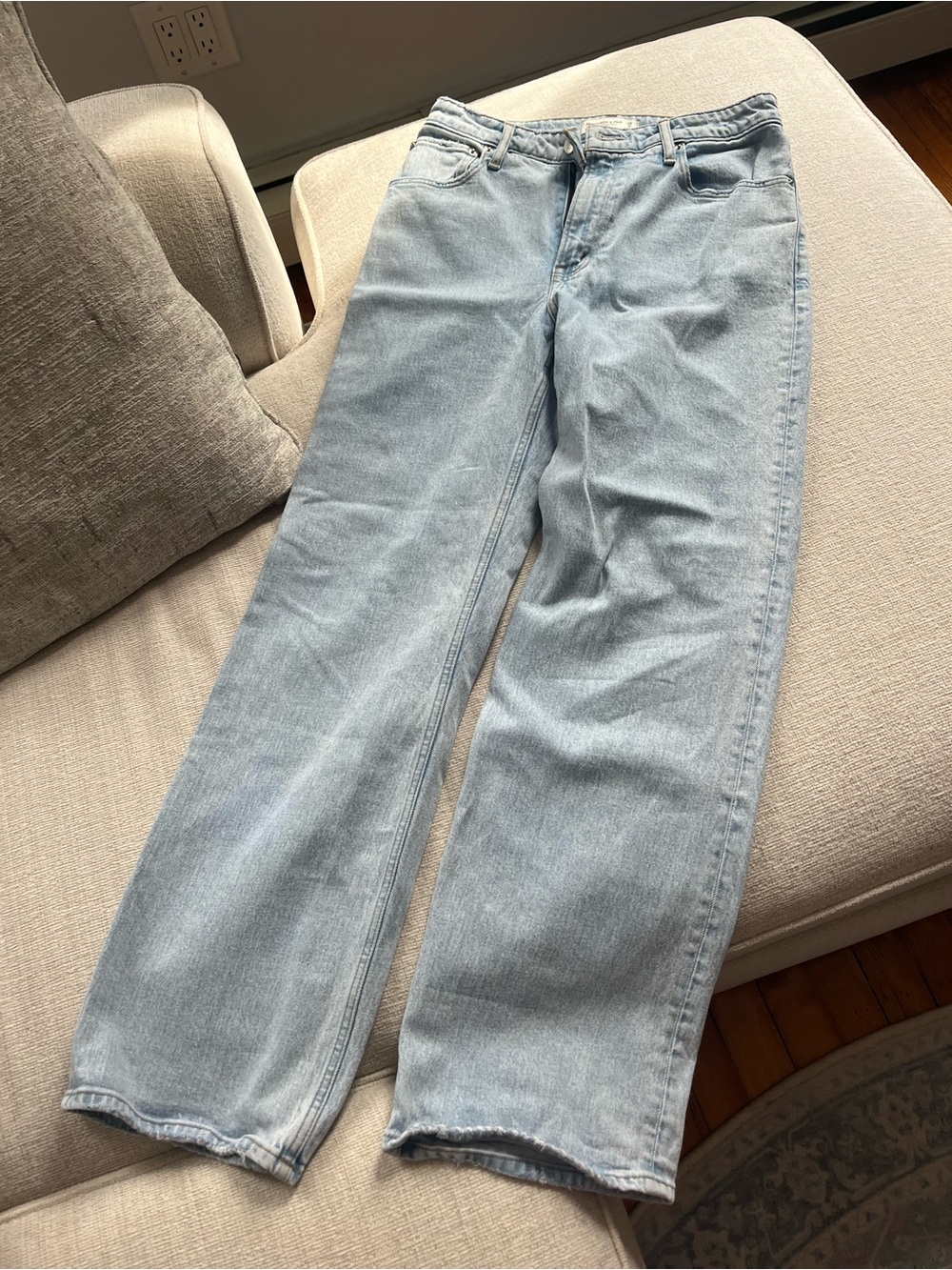 Abercrombie 90s relax Jean high rise
